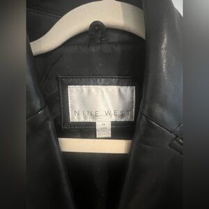 GENUINE LEATHER VINTAGE Nine West Jacket!
